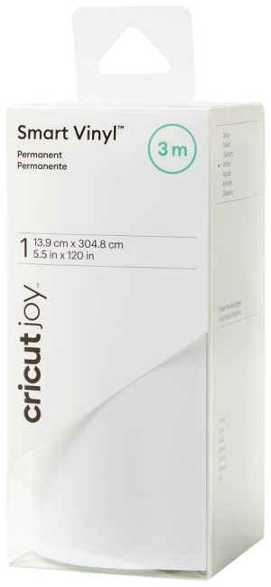 Cricut Joy Smart Vinyl Permanent Folie Wei