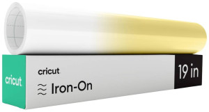 Cricut Iron-On UV Color Change Folie Pastell-Gelb