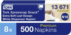 TORK Xpressnap Snac Papierserviette 13671 8St.