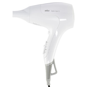 Braun Satin Hair 1 HD180, PowerPerfection, Haartrockner, wei