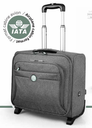 Port Designs YOSEMITE Eco Trolley 15.6" grau