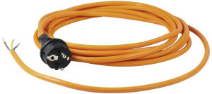 AS Schwabe 71914 Strom Anschlusskabel Orange 10m