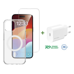 4Smarts 3in1 Starter Set fr Apple iPhone 15 Plus