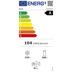 Bosch KGN39AIAT Energieeffizienz A Khl-Gefrierk
