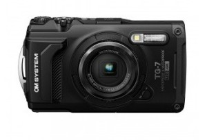 OM System TG-7 black Digitalkamera 12 Megapixel Schwarz Stofest,