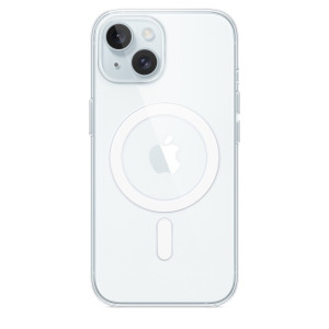 Apple Clear Case iPhone 15 mit MagSafe