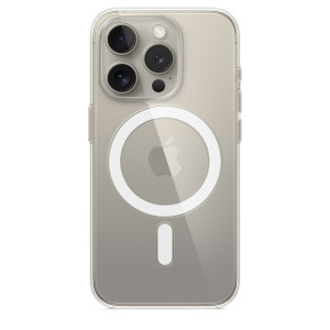 Apple Clear Case iPhone 15 Pro mit MagSafe