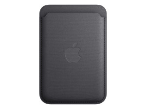 Apple iPhone Feingewebe Wallet mit MagSafe (schwarz)