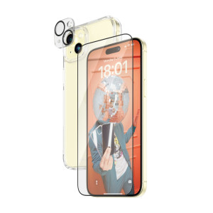 PanzerGlass 3-in-1-Pack iPhone 15 Plus - Passend fr iPhone 15 Plus