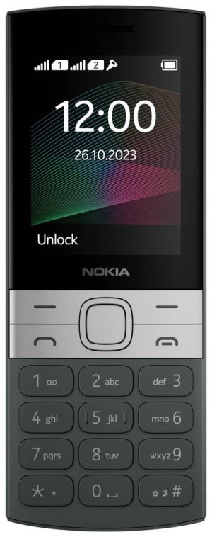 HMD Global Nokia 150 2G Edition 2023, Black ohne Simlock, ohne