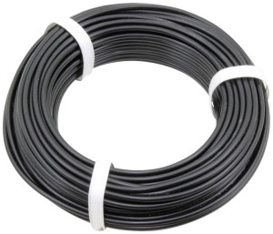 Donau Elektronik 2501 Messkabel [ - ] 25m Schwarz 1St.