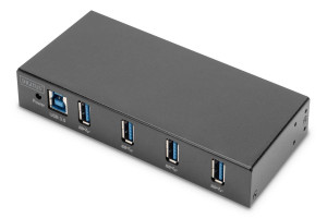 Assmann DIGITUS 4-Port USB 3.0 Hub, Industrial Line