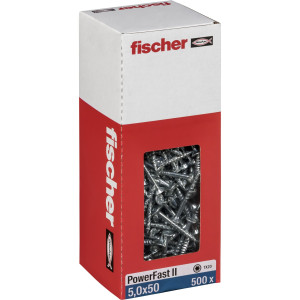 Fischer PowerFast II 5,0x50 SK TX TG blvz 500
