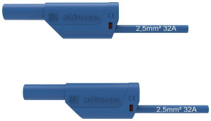 Schtzinger Sicherheits-Messleitung [ - ] 200cm Blau 1St.
