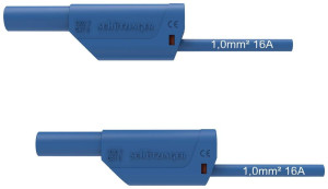 Schtzinger Sicherheits-Messleitung [ - ] 150cm Blau 1St.