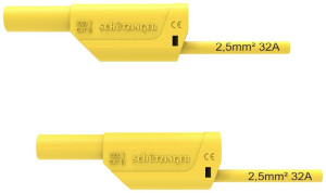 Schtzinger Sicherheits-Messleitung [ - ] 150cm Gelb 1St.