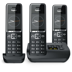 Gigaset COMFORT 550A trio schwarz/chrom