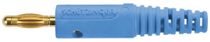 Schtzinger Federkorbstecker Stift-: 4mm Blau 1St.