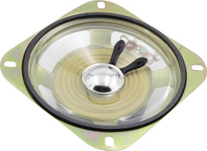 TRU Components 3.39 Zoll 8.6cm Kleinlautsprecher 3W 8 Kunststoff-