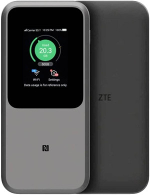 ZTE MU5120 Mobiler 5G-WLAN-Hotspot 3800MBit/s MIMO Grau