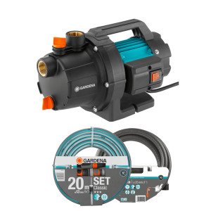 GARDENA 3000/4 Basic Set Gartenpumpe 3000 l/h 35m