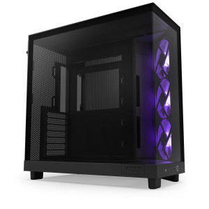 NZXT H6 FLOW RGB schwarz | PC-Gehuse