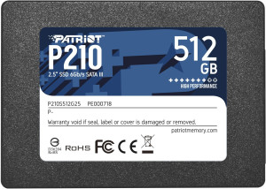 Patriot P210 SATA SSD 512GB 2,5 Zoll