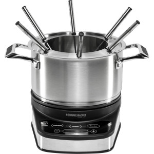 Rommelsbacher F 1200 Fondue mit Kochplatte