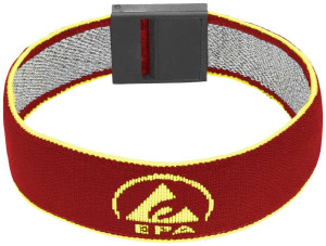 BJZ A-62125 Erdungsarmband Rot