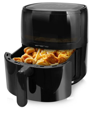EMERIO AF-129329.3 Heiluft-Fritteuse 1500W Schwarz