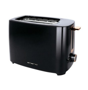EMERIO TO-125131.1 Toaster Schwarz, Silber