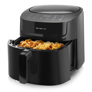 EMERIO AF-129622.1 Heiluft-Fritteuse 1800W Schwarz