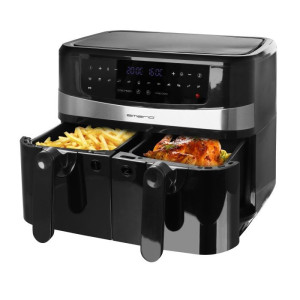 EMERIO AF-126672.4 Heiluft-Fritteuse 2400W Schwarz