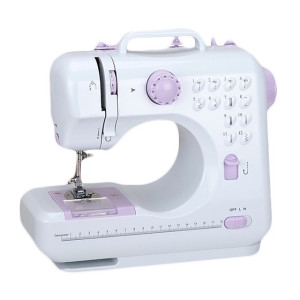 EMERIO Freiarmnhmaschine SEW-121820 Wei, Lila