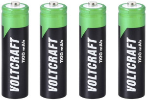 VOLTCRAFT HR06 Mignon (AA)-Akku NiMH 1100 mAh 1.2V 4St.