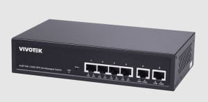 VIVOTEK AW-GEL-065A-060 PoE Switch, 4xGE PoE + 2xGE UTP