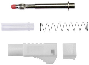 Mueller Electric BU-3261410-9 Bananenstecker Wei