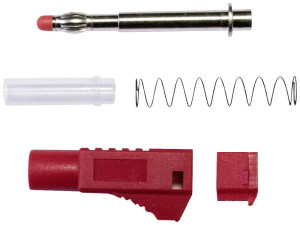 Mueller Electric BU-3261410-2 Bananenstecker Rot