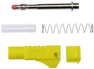 Mueller Electric BU-3261410-4 Bananenstecker Gelb