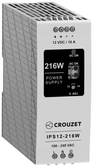 Crouzet Industrienetzteil 12V 18A 216W Inhalt 1St.