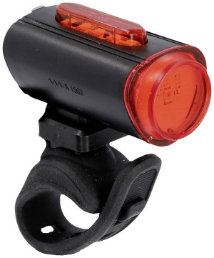 FISCHER FAHRRAD Fahrrad-Rcklicht TWIN LED Schwarz
