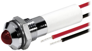 CML 19040253/6 LED-Signalleuchte Rot 12 V/DC 80 mcd