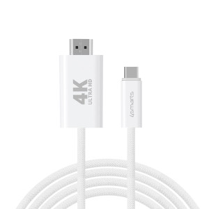 4smarts USB-C auf HDMI Kabel 2m, wei