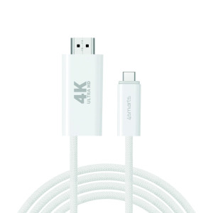 4smarts USB-C auf HDMI Kabel PD 2m, wei