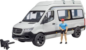 Bruder Mercedes Benz Sprinter Camper mit Fahrer Fertigmodell