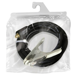 Toparc 043770 Masseklemme + Kabel - 2m - 16m