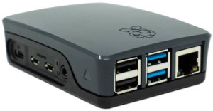Raspberry P SBC-Gehuse Geeignet fr: 5 B Schwarz