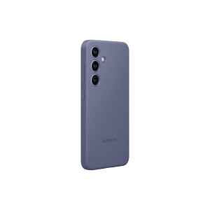 Samsung Silicone Case fr Galaxy S24, Violet - Passend fr Galaxy