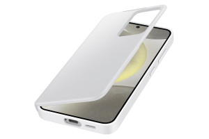 Samsung Smart View Wallet Case fr Galaxy S24, White - Passend fr