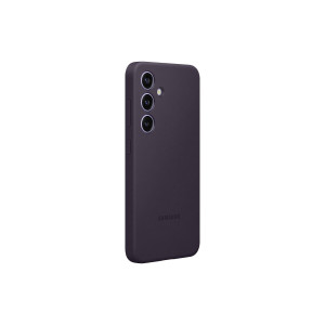 Samsung Silicone Case fr Galaxy S24, Dark Violet - Passend fr